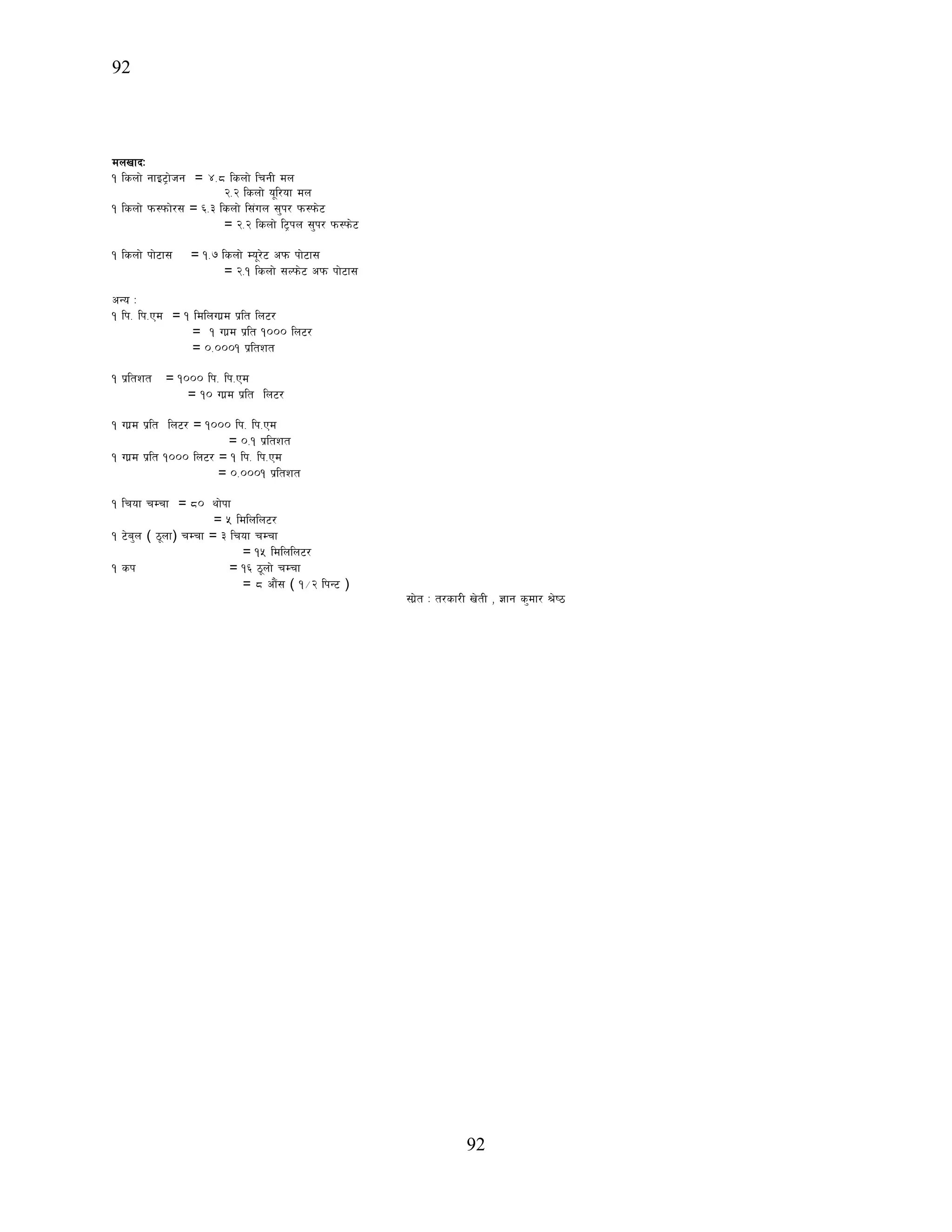 92
92
dnvfbM
! lsnf] gfO6«f]hg = $=* lsnf] lrgL dn
@=@ lsnf] o"l/of dn
! lsnf] km:kmf]/; = ^=# lsnf] l;+un ;'k/ km:km]6
= @=@ lsnf] l6«kn ;'k/ km:km]6
! lsnf] kf]6f; = !=& lsnf] Do"/]6 ckm kf]6f;
= @=! lsnf] ;Nkm]6 ckm kf]6f;
cGo M
! lk= lk=Pd = ! ldlnuf|d k|lt ln6/
= ! uf|d k|lt !))) ln6/
= )=)))! k|ltzt
! k|ltzt = !))) lk= lk=Pd
= !) uf|d k|lt ln6/
! uf|d k|lt ln6/ = !))) lk= lk=Pd
= )=! k|ltzt
! uf|d k|lt !))) ln6/ = ! lk= lk=Pd
= )=)))! k|ltzt
! lrof rDrf = *) yf]kf
= % ldlnln6/
! 6]a'n ( 7"nf) rDrf = # lrof rDrf
= !% ldlnln6/
! sk = !^ 7"nf] rDrf
= * cf+}; ( !÷@ lkG6 )
;f]|t M t/sf/L v]tL , 1fg s'df/ >]i7
 