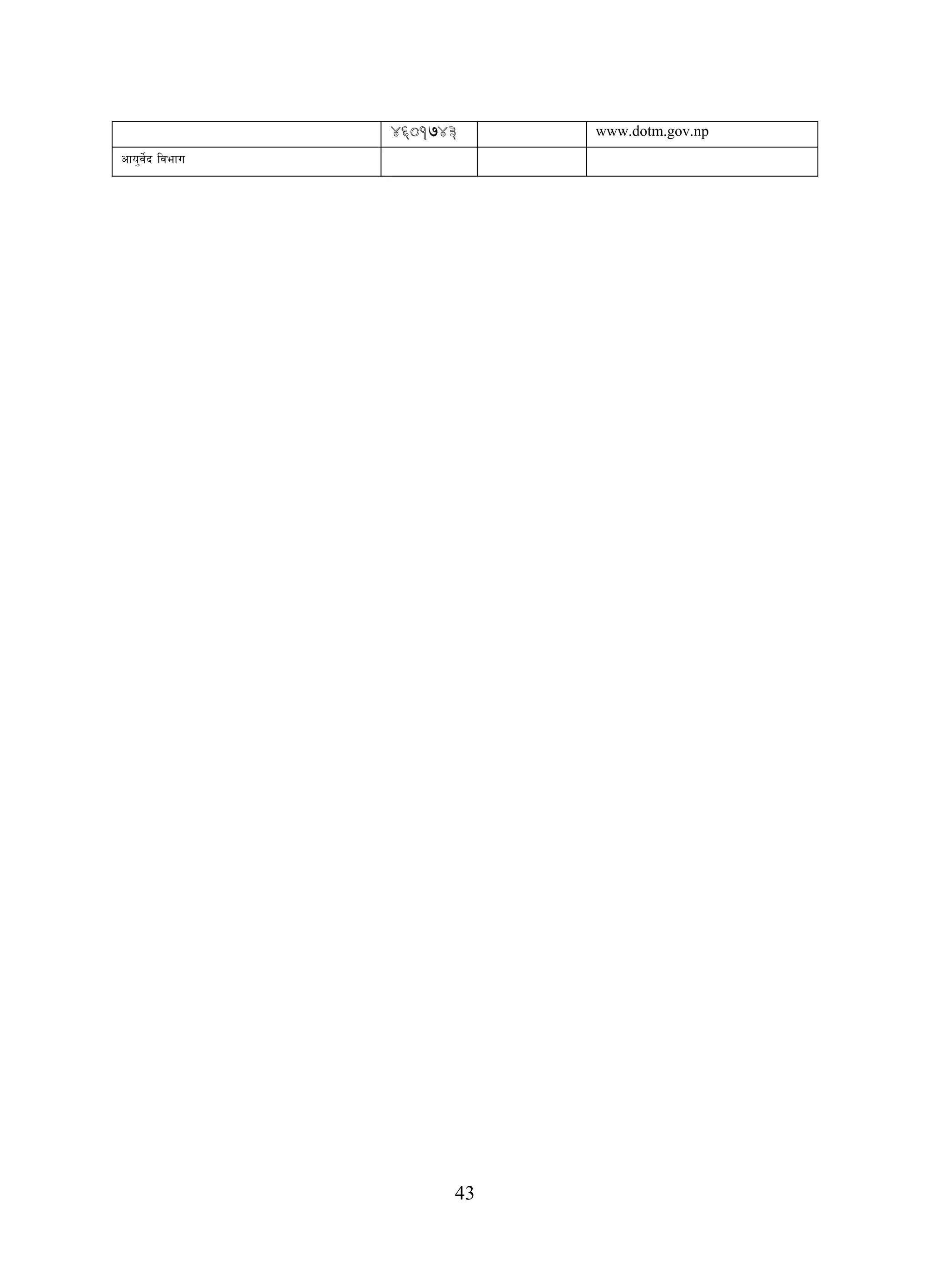 43
4601743 www.dotm.gov.np
cfo'j]{b ljefu
 