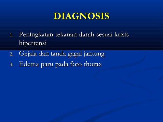 Hipertensi Krisis Hipertensi Krisis