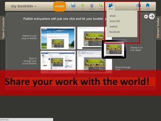 Share your work with the world!