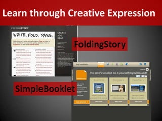 Learn through Creative ExpressionFoldingStorySimpleBooklet