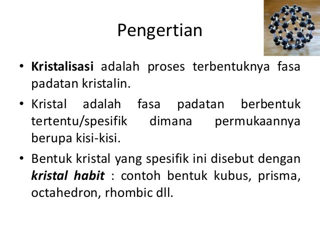 Kristalisasi 1 Operasi Teknik Kimia