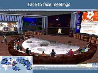 Face to face meetings
 