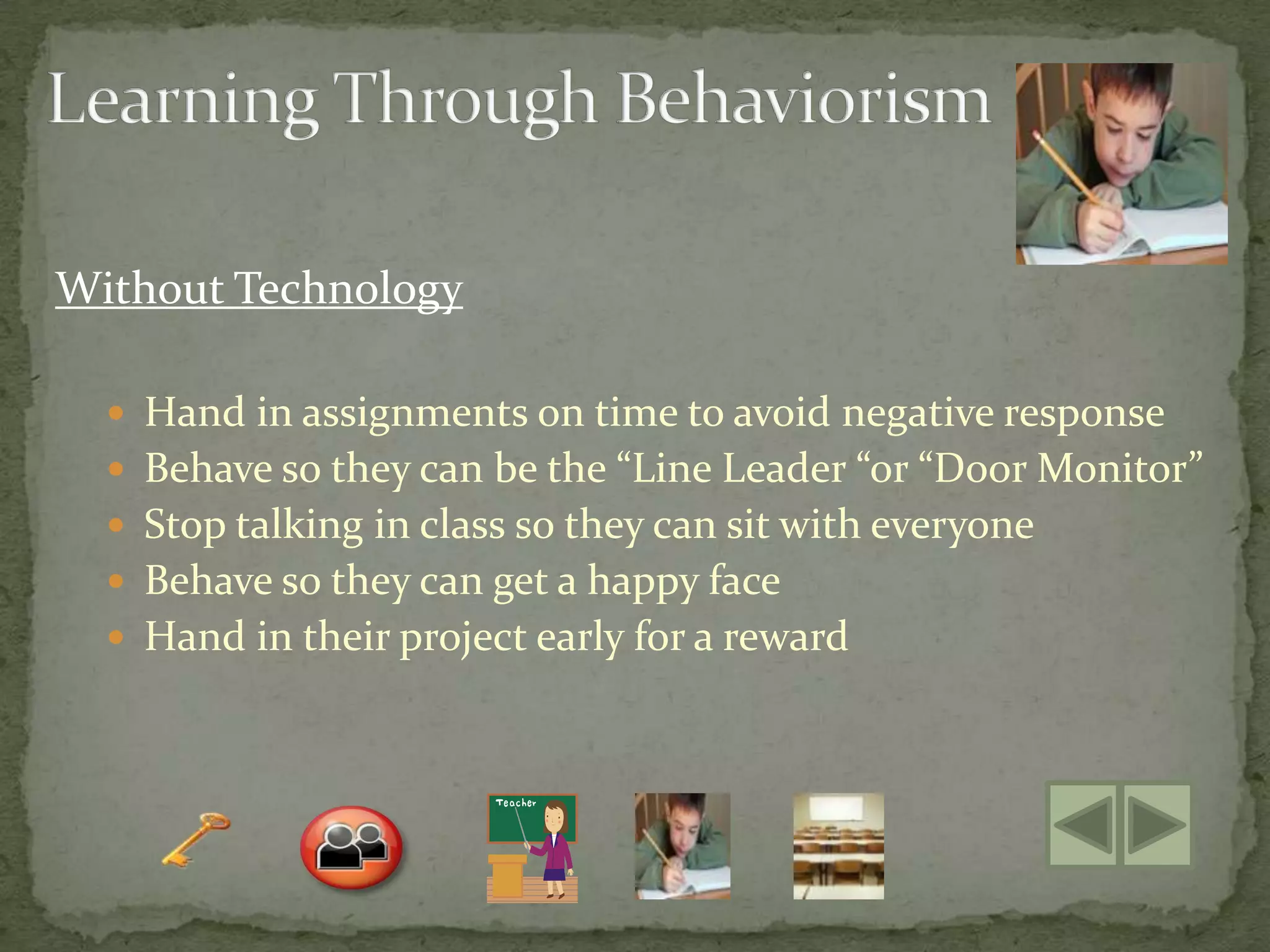 Learning Theory - Behaviorism | PPT