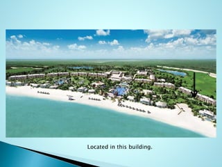 Located in this building.
 