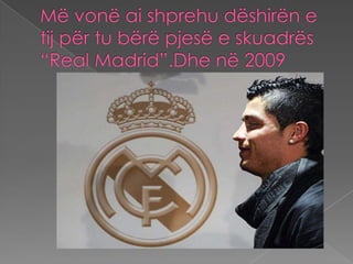 KRISTIANO RONALDO