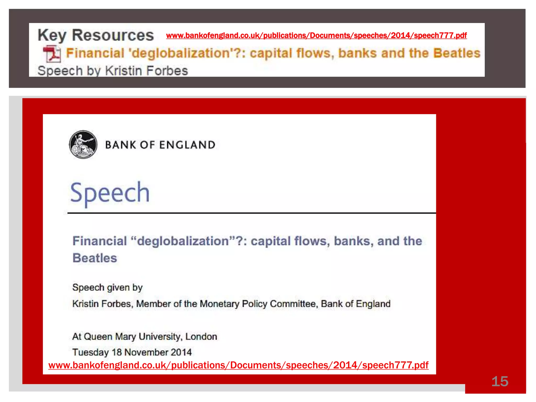 @macropru 
15 
www.bankofengland.co.uk/publications/Documents/speeches/2014/speech777.pdf 
www.bankofengland.co.uk/publications/Documents/speeches/2014/speech777.pdf 
 