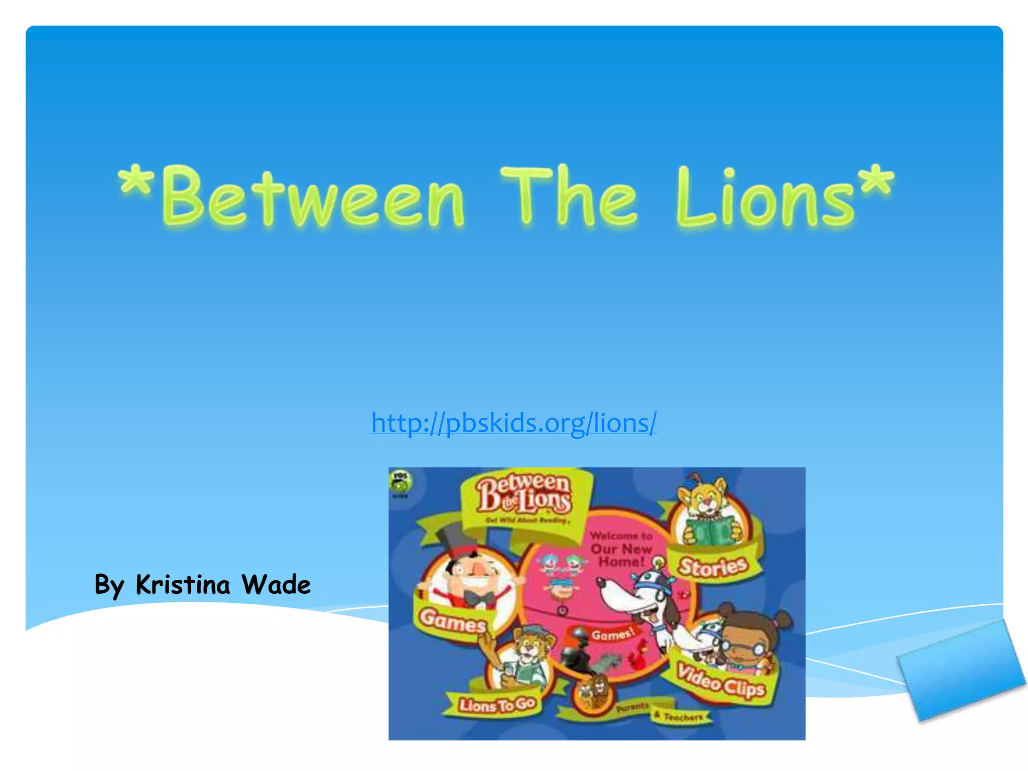 Between the Lions | PPT