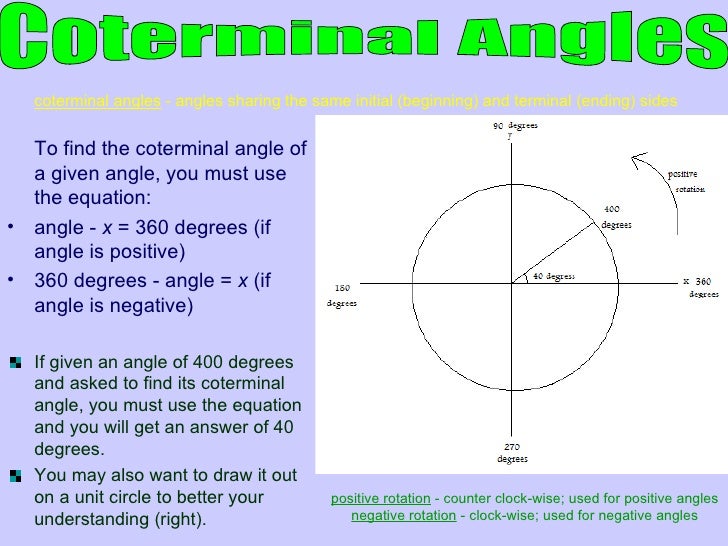 kristi 39 s trig for dummies unit circle trig values