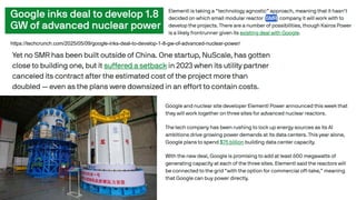 https://techcrunch.com/2025/05/09/google-inks-deal-to-develop-1-8-gw-of-advanced-nuclear-power/
 