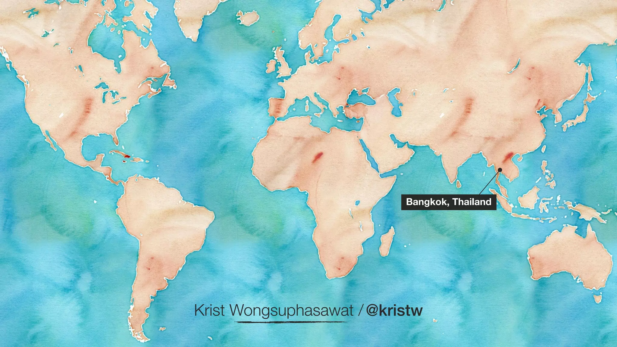 Bangkok, Thailand 
Krist Wongsuphasawat / @kristw 
 