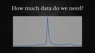 How much data do we need?
 