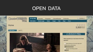 OPEN DATA
 