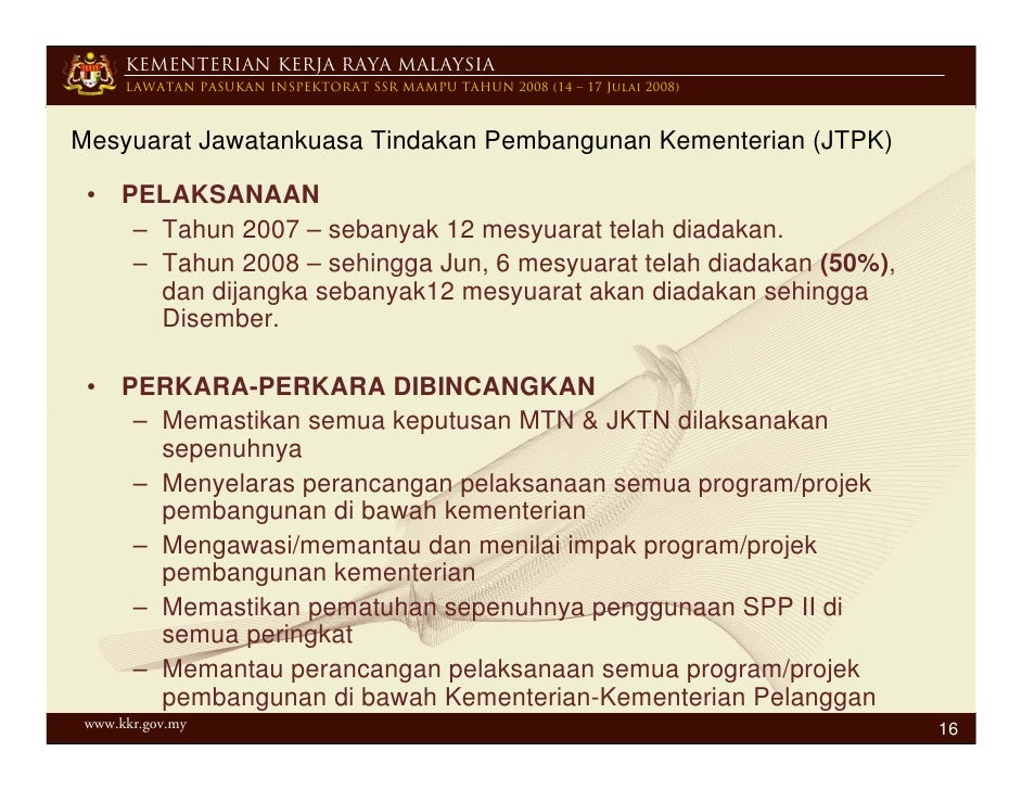 Kriteria A4 Pengurusan Projek Pembangunan