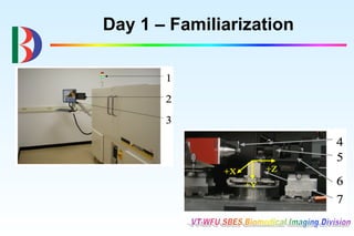 Day 1 – Familiarization
 
