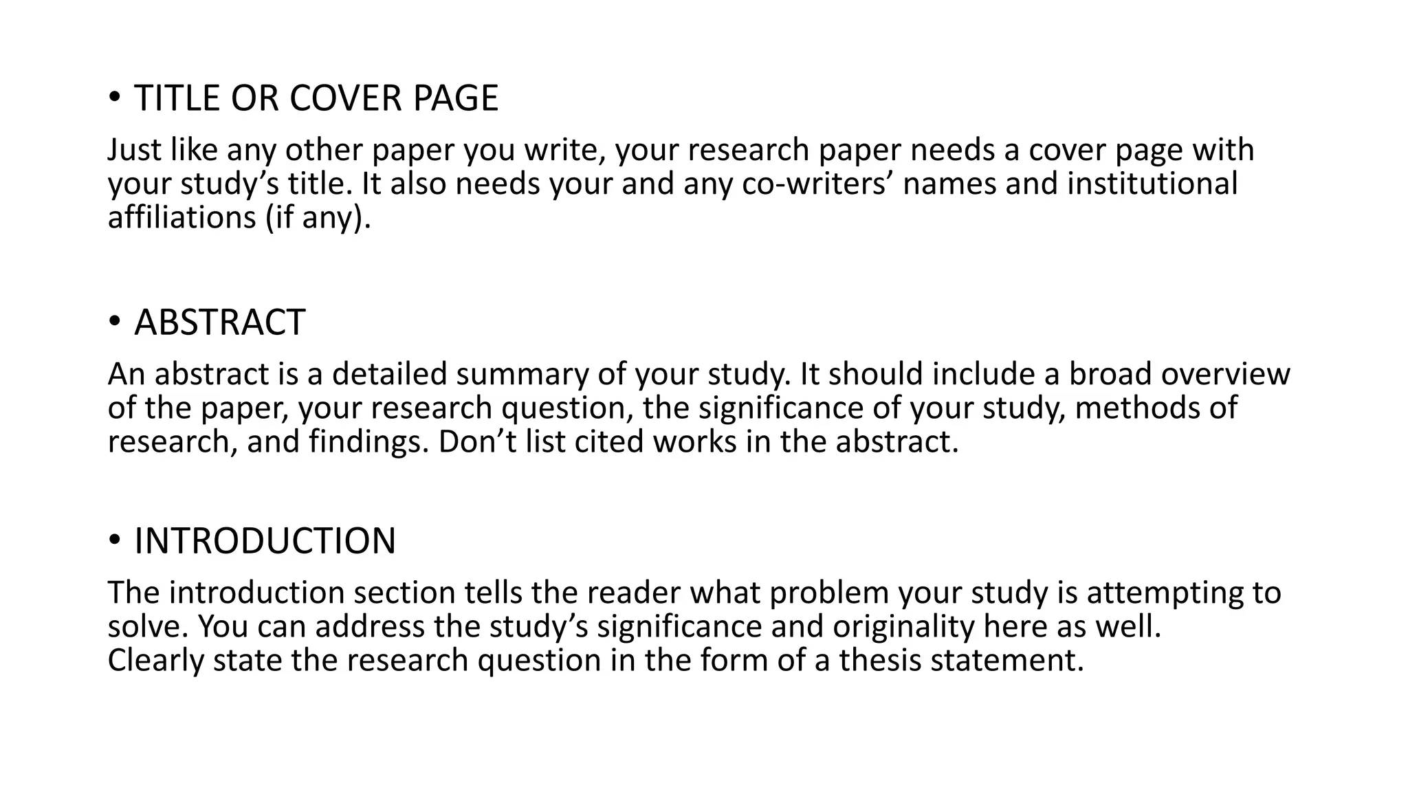 Technical report writing and research paper writing. | PPTX