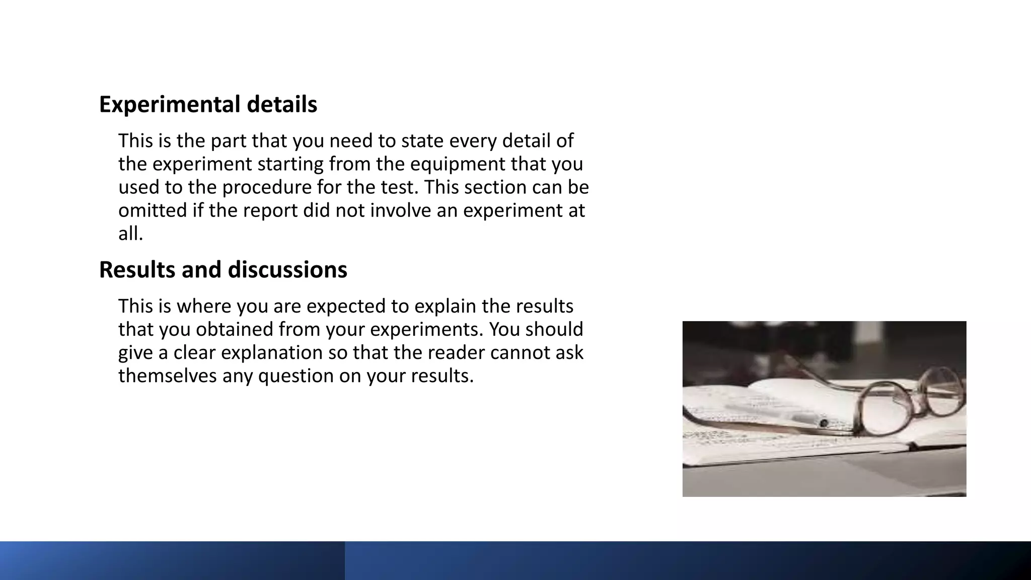 Technical report writing and research paper writing. | PPTX