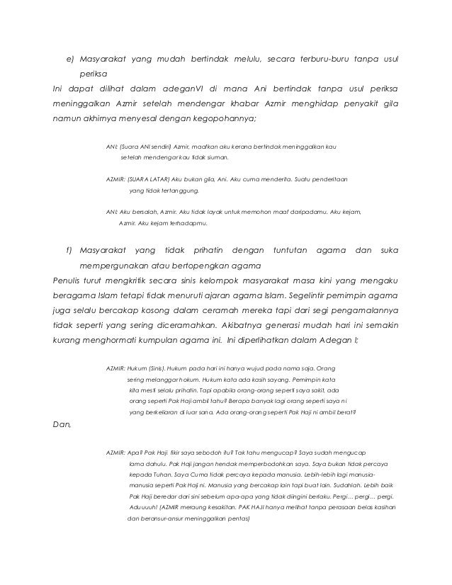 Kajian Naskah Drama Komsas Tingkatan 5 Bukan Gila Karya Sharif Shaa Kajian Naskah Drama Komsas Tingkatan 5 Bukan Gila Karya Sharif Shaa
