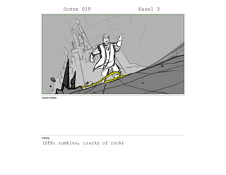 Scene 018 Panel 3
Action Notes
Dialog
(SFX: rumbles, cracks of rock)
 