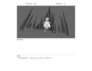 Scene 031 Panel 5
Action Notes
Dialog
***VARIAN: (angrily now) THIS!!!
 