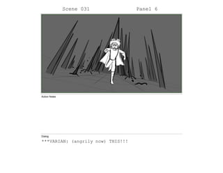 Scene 031 Panel 6
Action Notes
Dialog
***VARIAN: (angrily now) THIS!!!
 