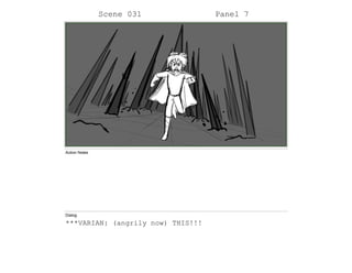 Scene 031 Panel 7
Action Notes
Dialog
***VARIAN: (angrily now) THIS!!!
 