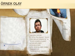 ÖRNEK OLAY
 