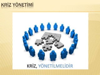 KRİZ YÖNETİMİ
 