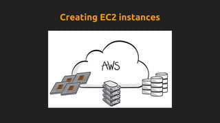 Creating EC2 instances
 