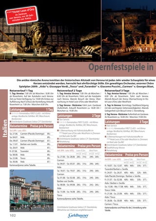 Sommerfahrplan 2009 Kroiss-Busreisen