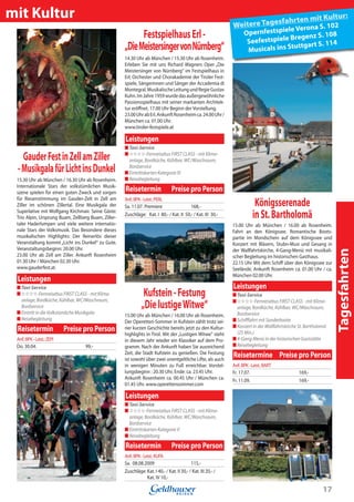 Sommerfahrplan 2009 Kroiss-Busreisen