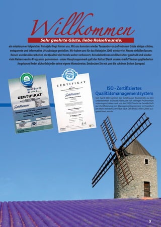 Sommerfahrplan 2009 Kroiss-Busreisen