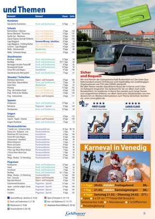 Sommerfahrplan 2009 Kroiss-Busreisen