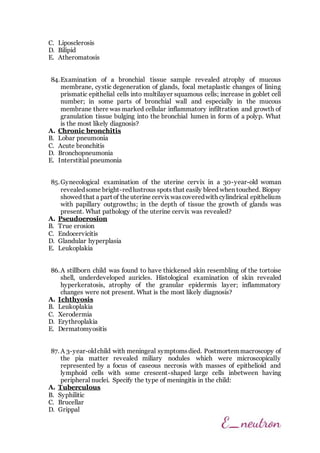 Krok 1 - 2014 (Path-Anatomy) | PDF