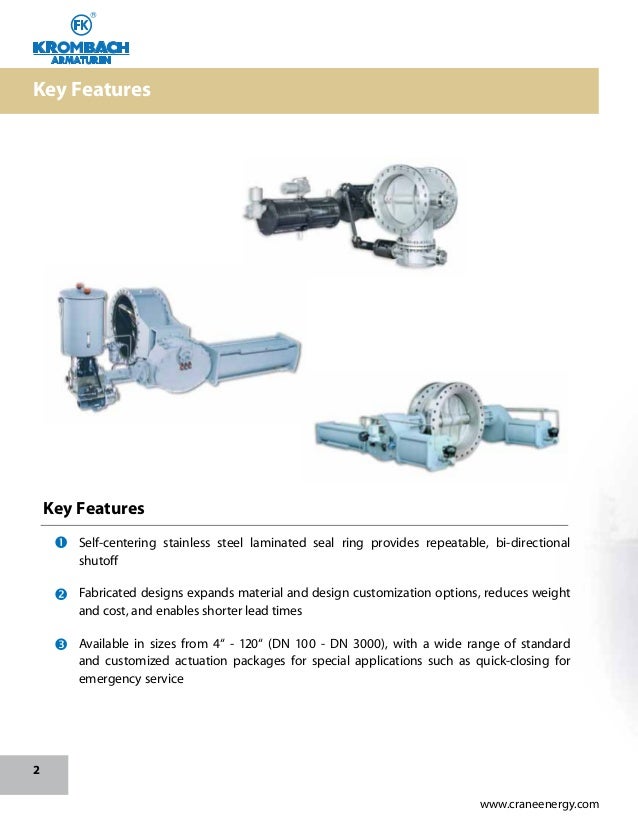 Triple Offset Butterfly Valves Krombach