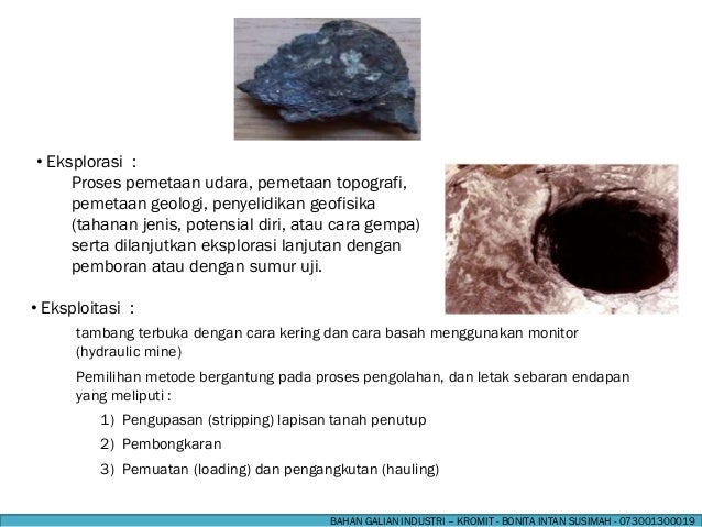 KROMIT BAHAN GALIAN INDUSTRI BONITA KROMIT BAHAN GALIAN INDUSTRI BONITA