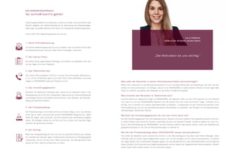 Unser Auswahlverfahren ist strukturiert, schnell und direkt. Durchschnittlich zwei
Wochen vergehen vom Telefoninterview bis zur Versendung des Arbeitsvertrages.
Dabei legen wir größten Wert auf einen fairen und transparenten Bewerbungsprozess.
Und so läuft Dein Bewerbungsprozess bei uns ab.
1. Deine Online-Bewerbung
Um Deinen Bewerbungsprozess bei uns zu starten, lass uns einfach online über
das Bewerberformular oder per E-Mail Deine Unterlagen zukommen.
2. Der interne Check
Wir prüfen Deine zugesendeten Unterlagen und melden uns spätestens nach drei
bis vier Tagen mit einem Feedback.
3. Das Telefoninterview
Das interne Recruitingteam ruft Dich zu einem fest terminierten Zeitpunkt an.
In ca. 20 bis 30 Minuten geht es um Dein Profil, Deine Motivation und erste
Fragen zu KRONGAARD sowie der Position an sich.
4. Das Vorstellungsgespräch
Nachdem Du telefonisch überzeugt hast, führen wir ein Gespräch direkt in der
Niederlassung, für die Du Dich interessierst. Dabei lernst Du führende Mitarbeiter
und Kollegen kennen und erhältst erste Einblicke in den Standort, den Vertriebs-
alltag und fachliche Themen.
5. Der Probearbeitstag
Der Probearbeitstag ist der letzte Schritt auf Deinem Weg zu uns. Du arbeitest
einen Tag im Team und lernst den echten KRONGAARD Alltag kennen. Dabei
darfst Du zeigen, was Du kannst, und Dich anhand einer realistischen Aufgabe
testen. Die Kollegen stehen Dir mit Rat und Tat zur Seite. Am Ende des Tages
sprechen wir gemeinsam darüber.
6. Der Vertrag
Wenn der Probearbeitstag für Dich und uns ein positives Erlebnis war, erhältst
Du innerhalb der nächsten Tage im telefonischen Austausch ein Vertragsangebot
unterbreitet, das wir dir dann per E-Mail zuschicken. Der Vertrag kommt bald
darauf per Post. Herzlich willkommen im Team!
D ER BEW ER B U N G SPR OZESS
So schnell kann’s gehen
Was sollte der Bewerber in seinem Motivationsschreiben berücksichtigen?
Neben dem Lebenslauf ist das Motivationsschreiben ein sehr wichtiger Bestandteil der Bewerbung. Hier kann der Be-
werber sich klar positionieren und darlegen, warum er bei KRONGAARD im Sales arbeiten möchte. Und wir legen Wert
darauf zu erfahren, was genau dem Bewerber an der Arbeit mit Menschen gefällt.
Was erwartet den Bewerber im Telefoninterview?
Zunächst klären wir allgemeine Fragen zu KRONGAARD, der Bewerber stellt uns sein Profil genauer vor und erläutert
uns, warum er sich bei KRONGAARD beworben hat. Wir stellen hier noch keine fachlichen Fragen. Trotzdem ist es
wichtig, sich im Vorfeld mit unserem Geschäftsmodell zu befassen – insbesondere um den Unterschied zwischen einer
Personalabteilung und uns als vertriebsorientiertem Dienstleister zu verstehen, der Projekte mit hochqualifizierten
selbstständigen Spezialisten besetzt.
Wie läuft das Vorstellungsgespräch ab und wer nimmt daran teil?
Bei dem Vorstellungsgespräch lernt der Bewerber seinen Standort und seine direkten Führungskräfte persönlich kennen.
Er erfährt Details über fachliche Themen, zukünftige Kunden und aktuelle Projekte. Zusätzlich geben wir einen Ein-
blick in den Vertriebsalltag bei KRONGAARD. Und wir möchten natürlich ganz genau wissen, warum der Bewerber der
geeignete Kandidat für uns und die Herausforderungen im Vertrieb ist.
Wie hilft der Probearbeitstag dabei, KRONGAARD besser kennenzulernen?
Hier erhält der Bewerber einen realistischen Einblick in den Berufsalltag als Consultant oder Partner Manager. Jeder
Kandidat sollte an diesem Tag die Möglichkeit nutzen, sich mit den Kollegen vor Ort intensiv auszutauschen. Im Verlauf
des Tages werden dann vorbereitete Aufgaben gelöst, die das Verständnis für unser Geschäftsmodell und die tägliche
Arbeit schärfen. Am Ende steht eine Ergebnispräsentation und wir lassen den Tag gemeinsam Revue passieren. Danach
sollten beide Seiten besser wissen, ob sie zueinander passen.
JULIA PERMIEN,
TEAMLEITER INTERNAL RECRUITMENT
„Die Motivation ist uns wichtig.“
 