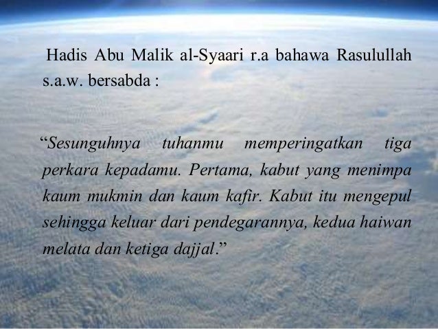 Hadis Nabi Muhammad Saw Tentang Kiamat - Nusagates