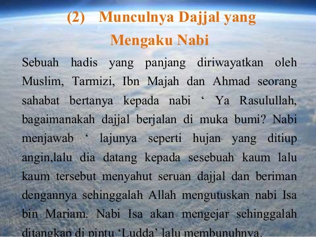 Hadis Nabi Muhammad Saw Tentang Kiamat - Nusagates