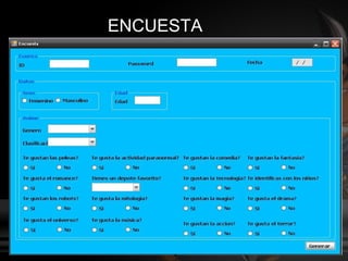 ENCUESTA
 