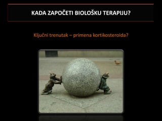 KADA ZAPOČETI BIOLOŠKU TERAPIJU?


Ključni trenutak – primena kortikosteroida?
 