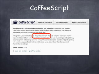 CoffeeScript

 