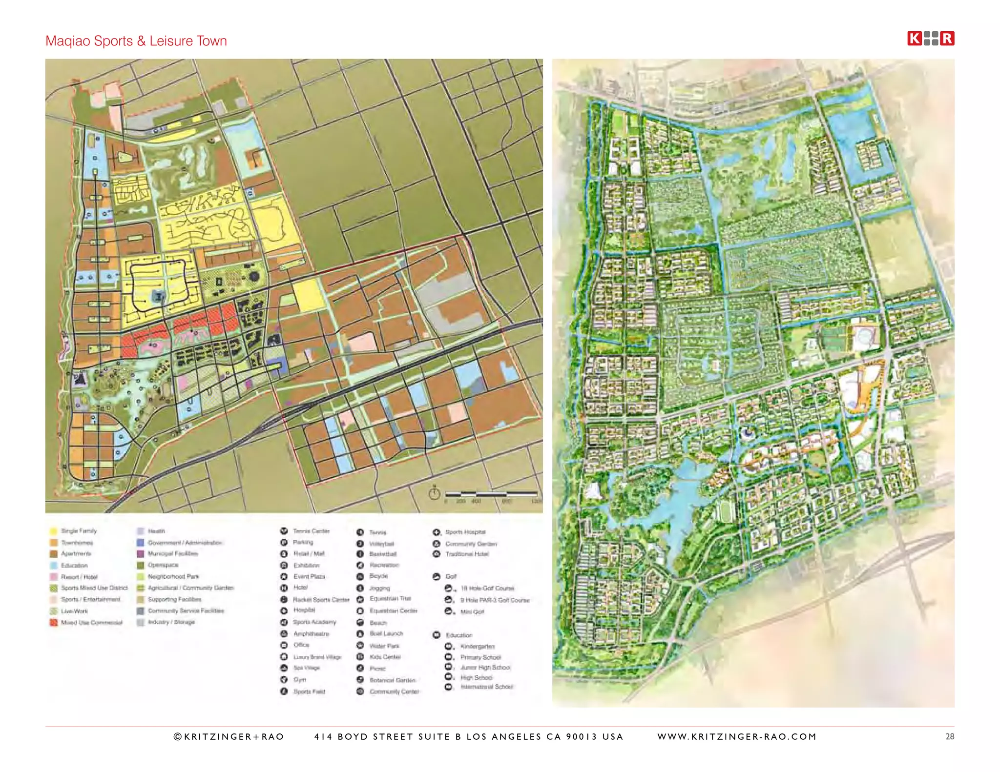 Maqiao Sports & Leisure Town




                   ©KRITZINGER+RAO   414 BOYD STREET SUITE B LOS ANGELES CA 90013 USA   W W W. K R I T Z I N G E R - R A O . C O M   28
 