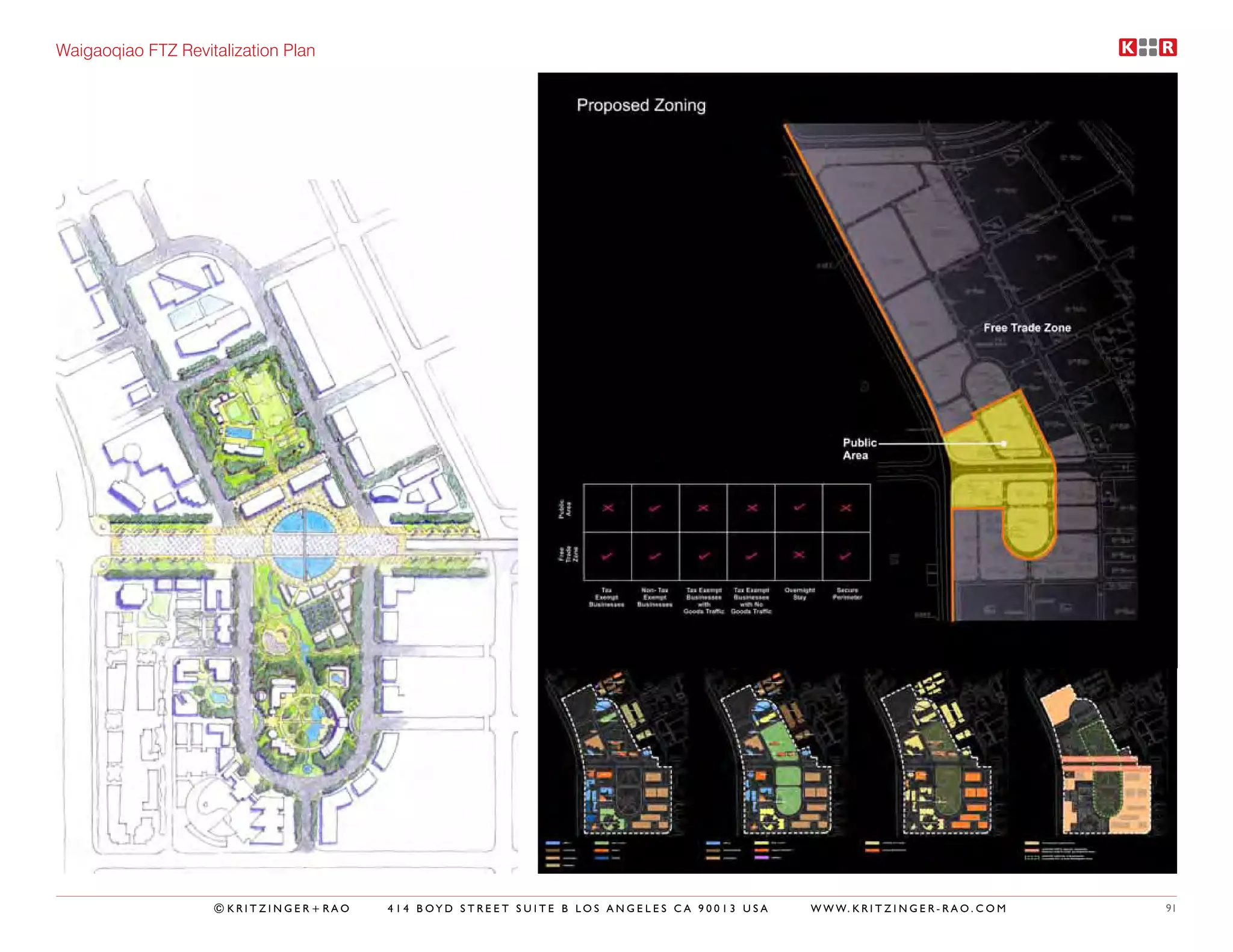 Waigaoqiao FTZ Revitalization Plan




                    ©KRITZINGER+RAO   414 BOYD STREET SUITE B LOS ANGELES CA 90013 USA   W W W. K R I T Z I N G E R - R A O . C O M   91
 