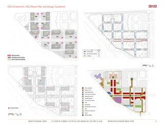 KAU Endowment, HSD Master Plan and Design Guidelines




                  ©KRITZINGER+RAO      414 BOYD STREET SUITE B LOS ANGELES CA 90013 USA   W W W. K R I T Z I N G E R - R A O . C O M   18
 