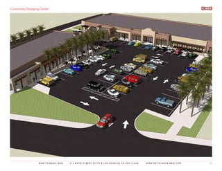 Community Shopping Center




                  ©KRITZINGER+RAO   414 BOYD STREET SUITE B LOS ANGELES CA 90013 USA   W W W. K R I T Z I N G E R - R A O . C O M   74
 