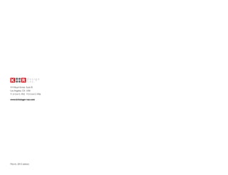 414 Boyd Street, Suite B
Los Angeles, CA USA
T: 213.613.1922 F:213.613.1926

www.kritzinger-rao.com




March, 2012 edition
 