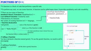 KRR- Introduction to Object oriented programming concepts using c++ | PPTX