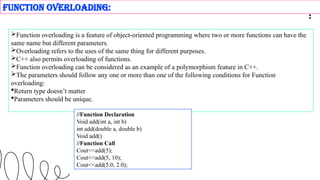 KRR- Introduction to Object oriented programming concepts using c++ | PPTX