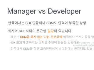 소프트웨어 엔지니어의 한국/미국 직장생활 Slide 29